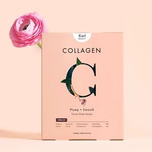 RAEL || Beauty Collagen [Plump + Smooth] Facial Sheet Mask 🌹NWT🌹